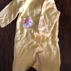 newborn night time onesie